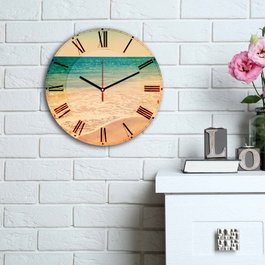 Wallity Reloj decorativo de MDF 3030MS-038 Multicolor